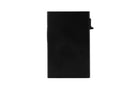 Black Garzini metal wallet card holder front view