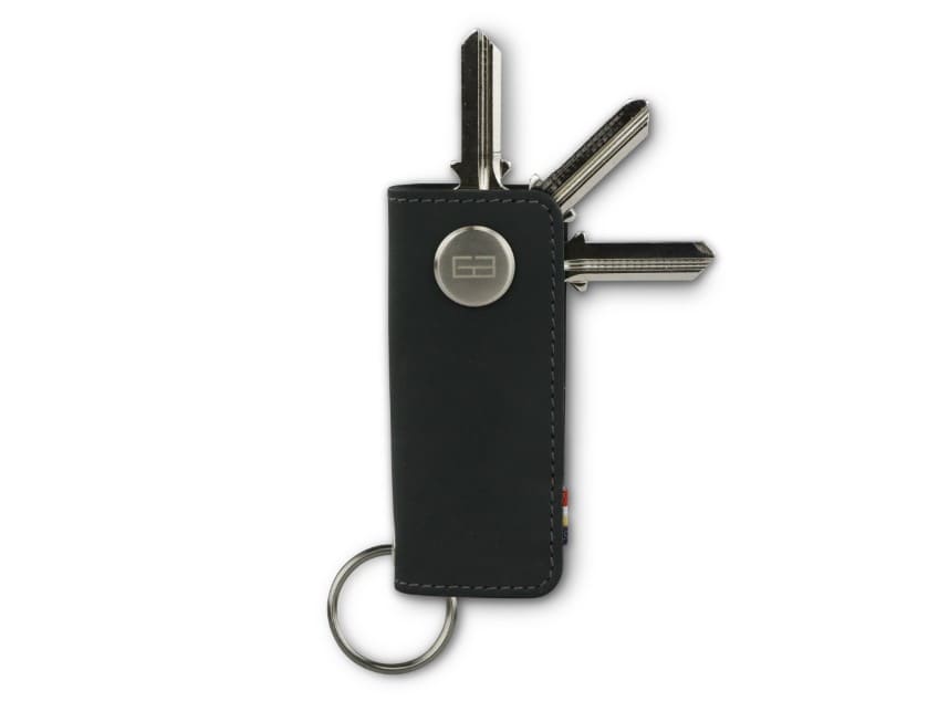 Lusso AirTag Key Holder - Garzini Lusso Carbon Black