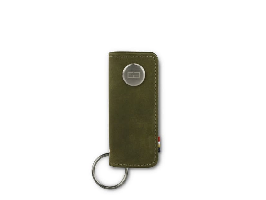 Safe Key' The Handmade Leather Safe Key Pouch Holder on Keyring