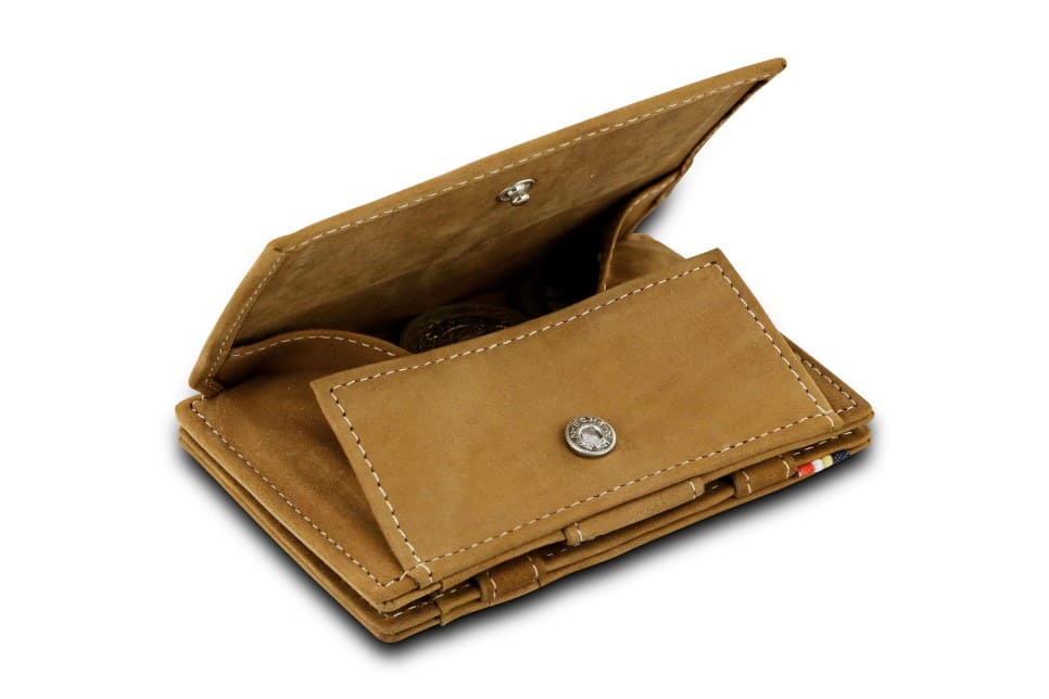 Leather Magic Coin Wallet RFID - Garzini Essenziale