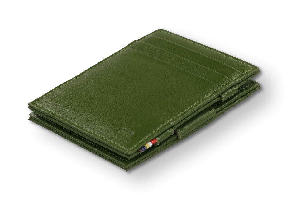 Cactus Leather Half-Zip Wallet